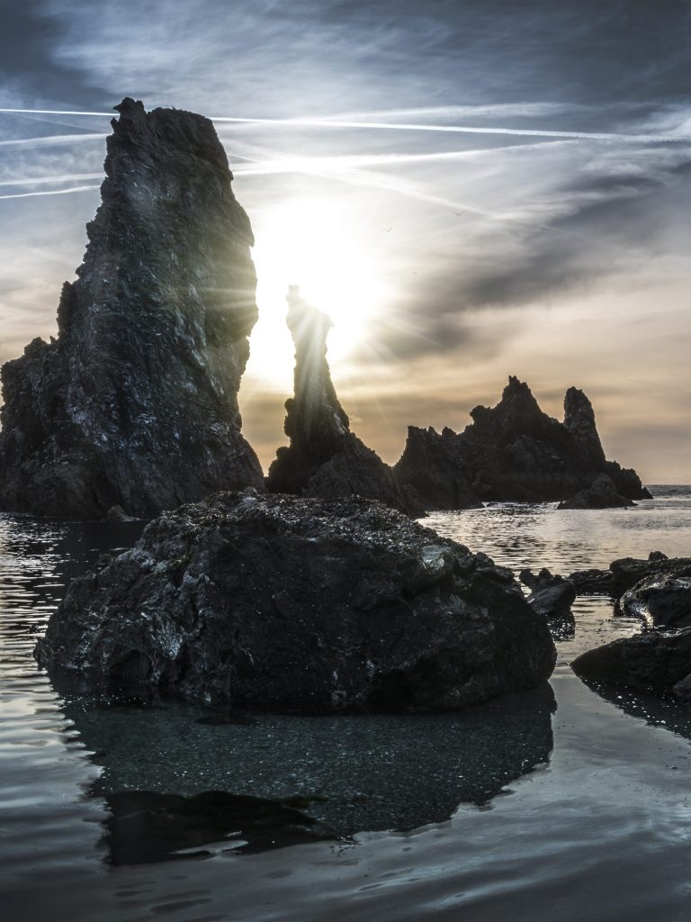 Sonnenuntergang auf Belle ile