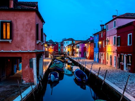 Burano bei Nacht